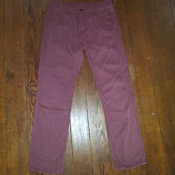 Levi's Other - Levis 541 straight jeans 32x34 dark red
